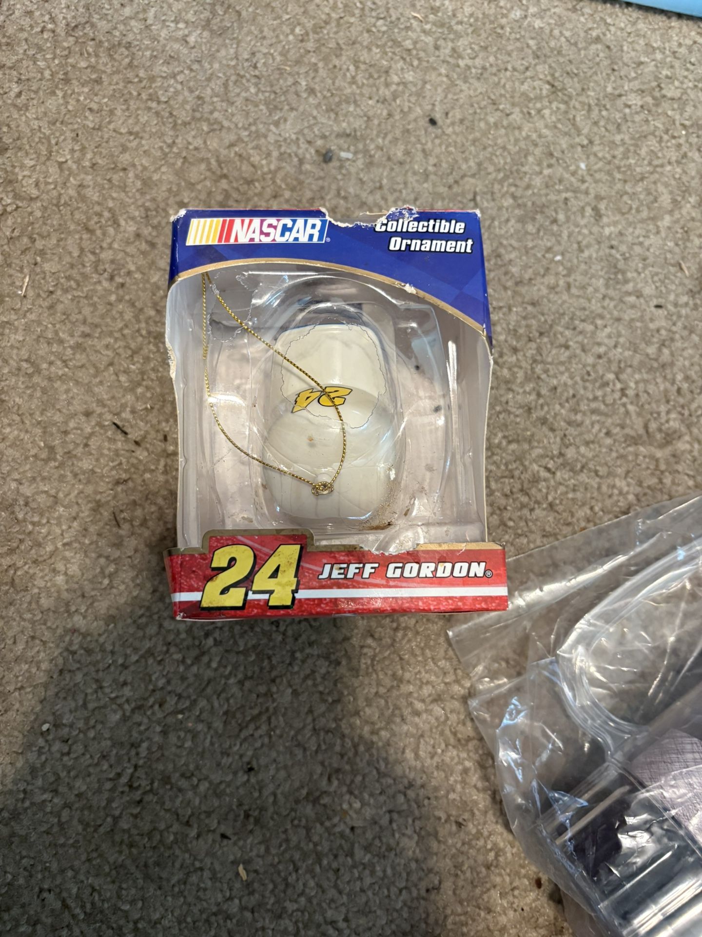 Jeff Gordon hat ornament