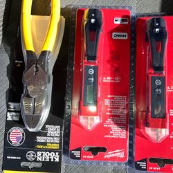 New Klein Tools Lineman Pliers, Milwaukee HVAC Thermometers, & Milwaukee Pliers Sets