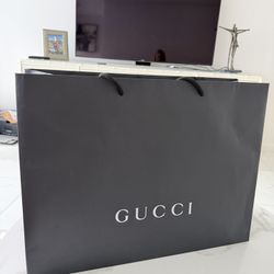 Paper Bag Gucci 18x14x7 Inches