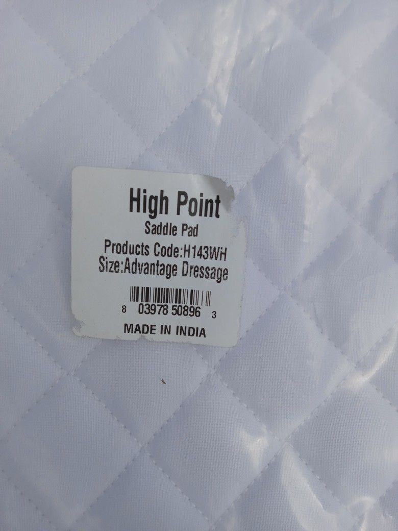 High Point Dressage Saddle Pads