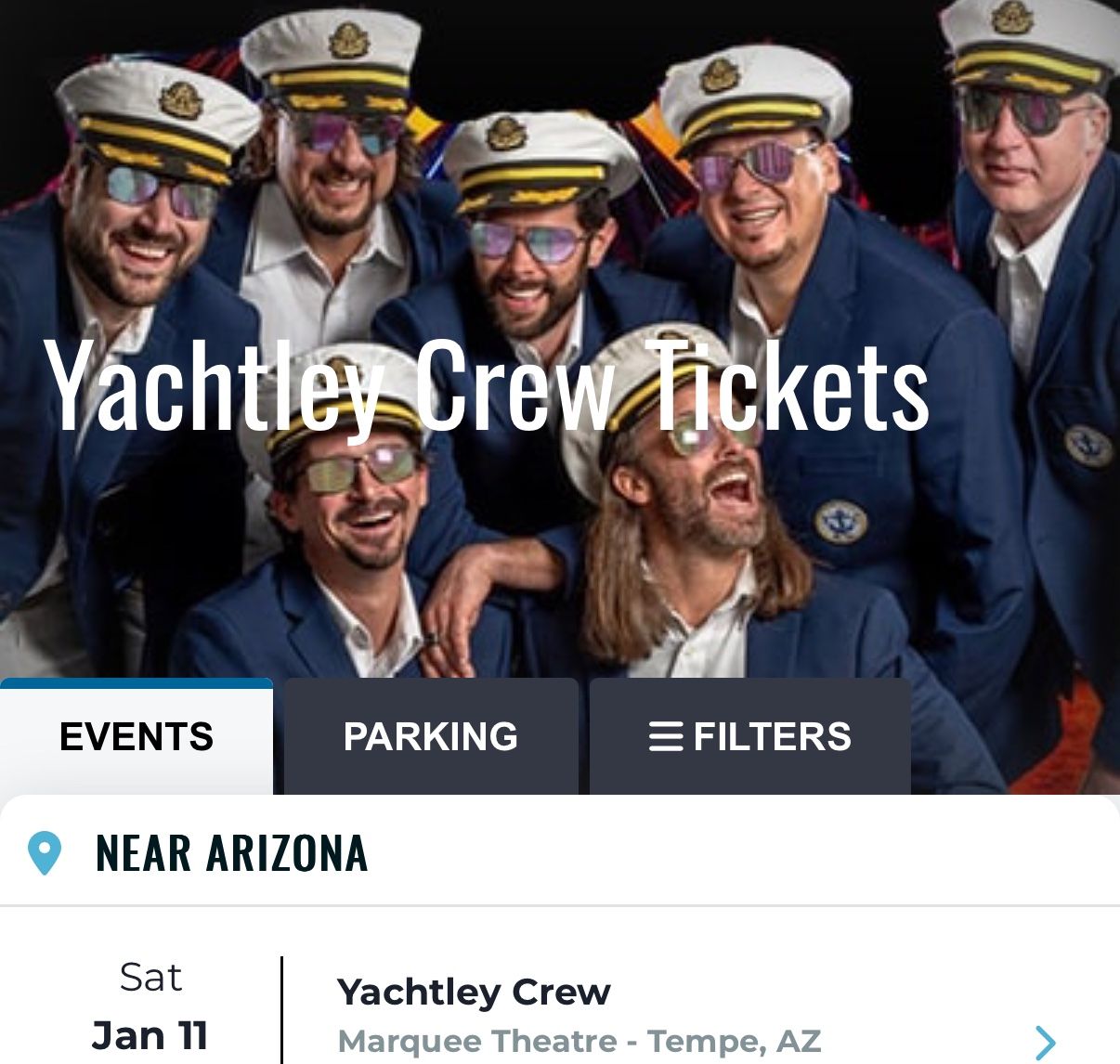 Yachtley Crew Tickets TONIGHT! Jan 11th