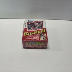 1990 Donruss baseball unopened box