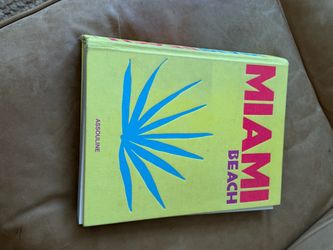 SLIGHTLY DAMAGED Miami Beach TASCHEN edition COFFEE TABLE BOOK