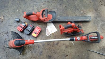 Black & decker set of 6 pcs