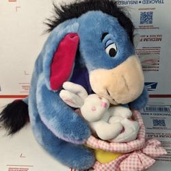 12" Easter Eeyore with Friends plush toy (Easter basket, Disney Store)