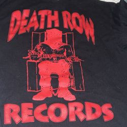 Death Row Records Tshirt 