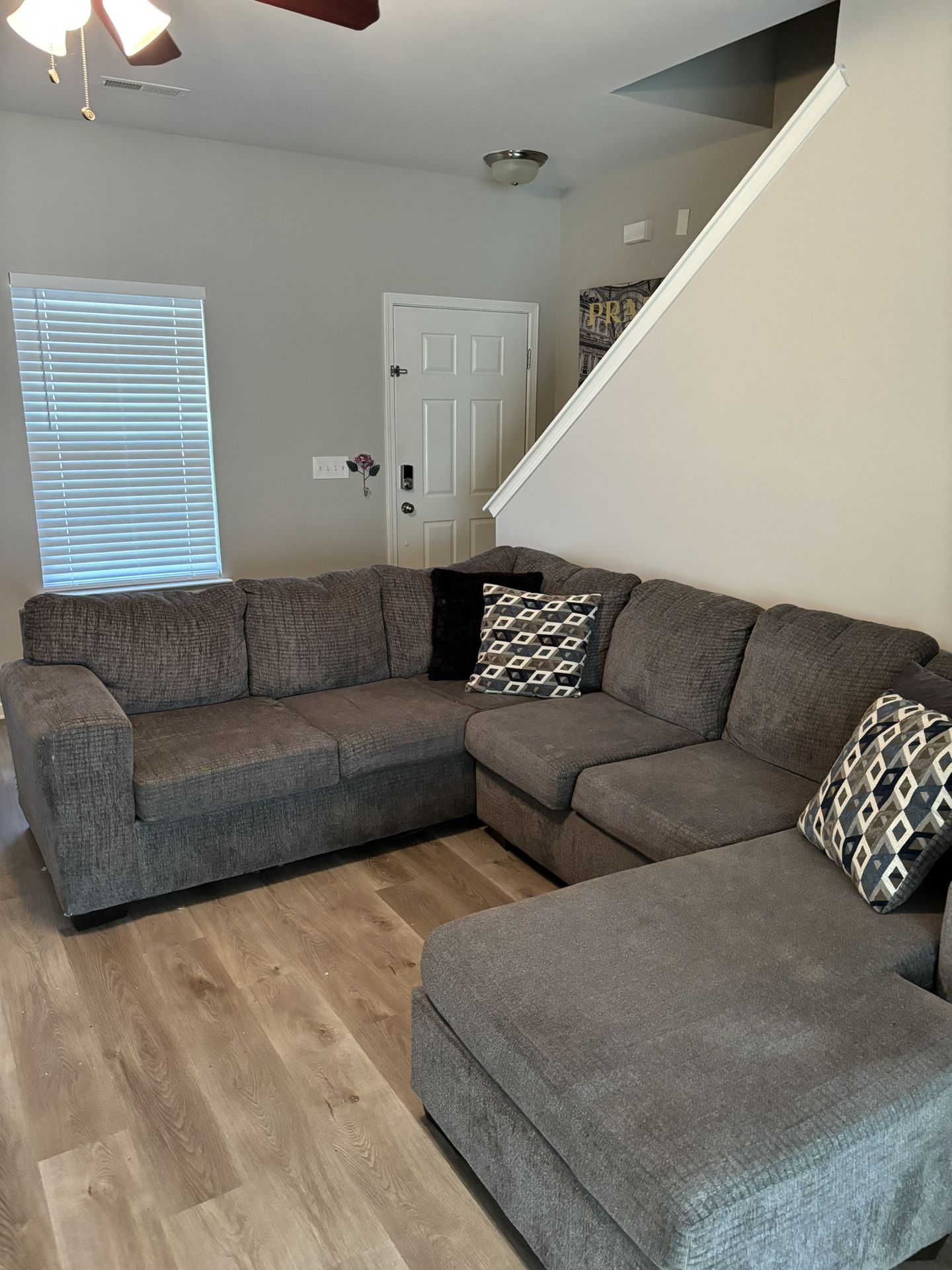 Gray Sectional Sofa