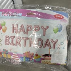 Happy Birthday Balloon Set See In Description ‼️
