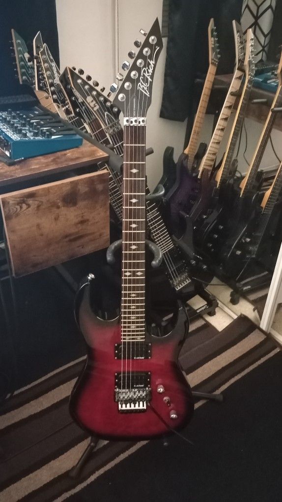 BC Rich ASM Standard, Black Cherry With Floyd Rose