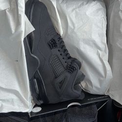 Jordan 4 Retro Black Cat (2025) Size 10.5 Men Brand New 