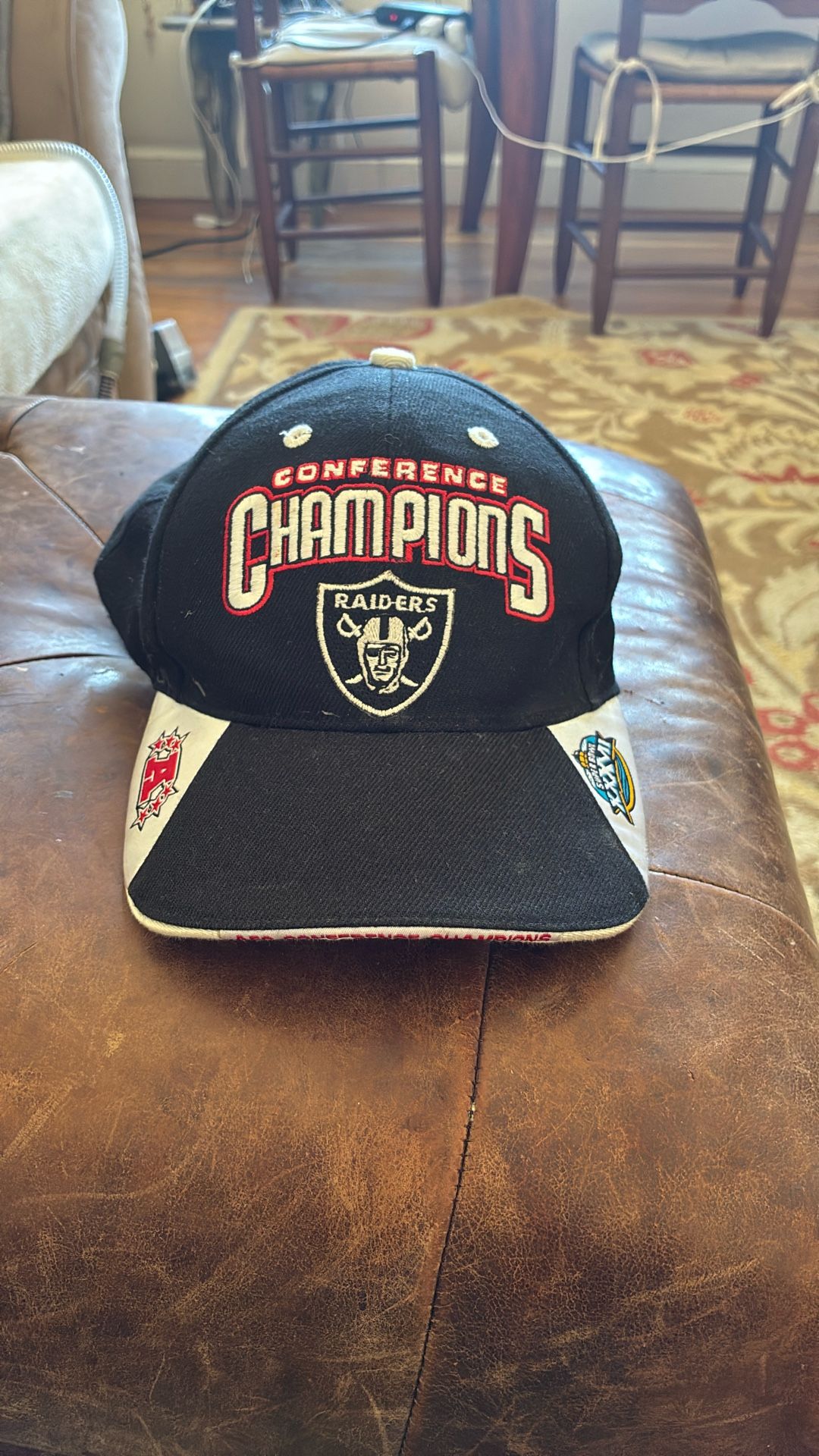 Raiders Championship Hat