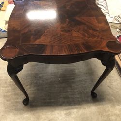 Furniture End Table. With Felt Top Protector 