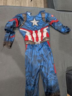 Captain America kids costume