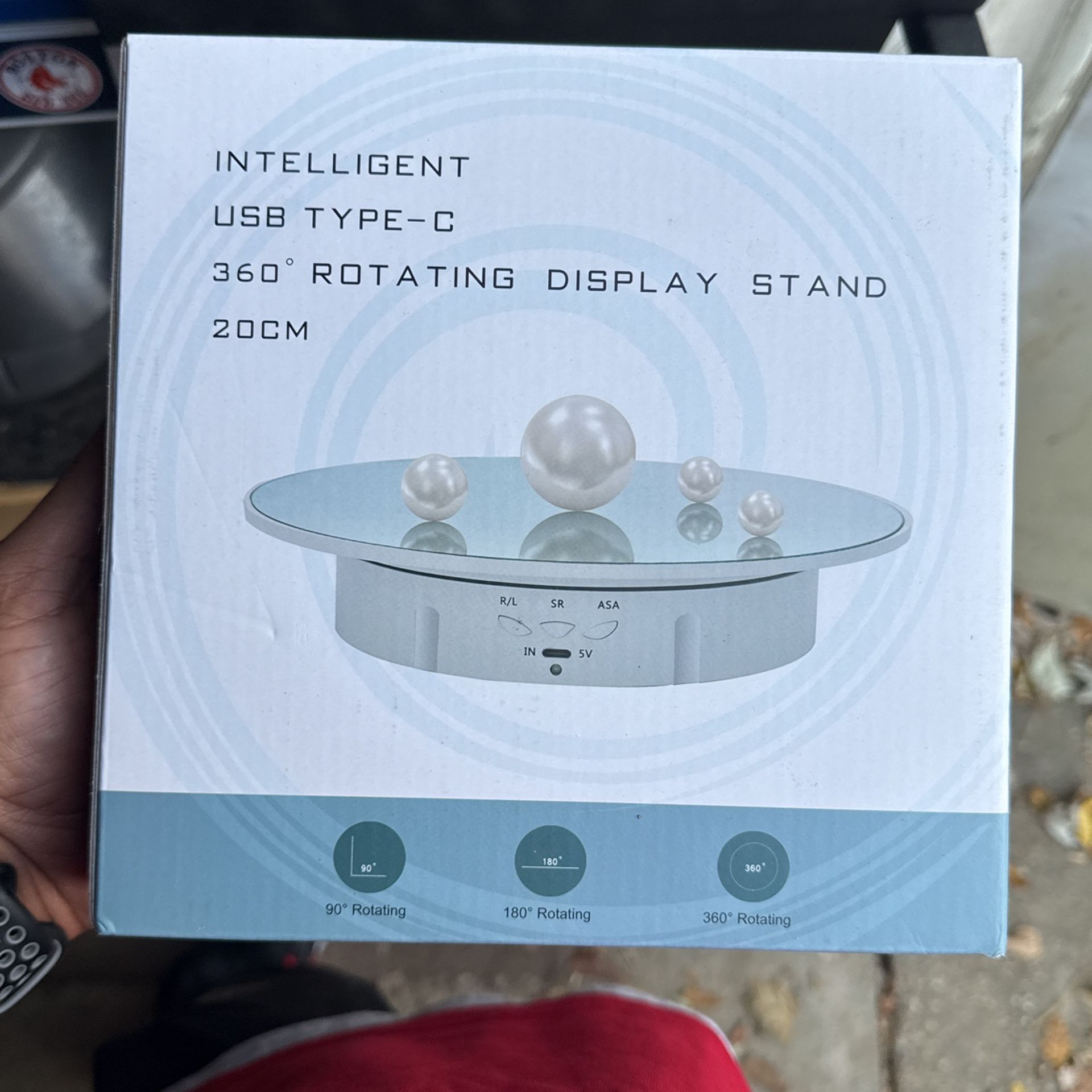 Intelligent USB Type-C 360 Rotating Display Stand
