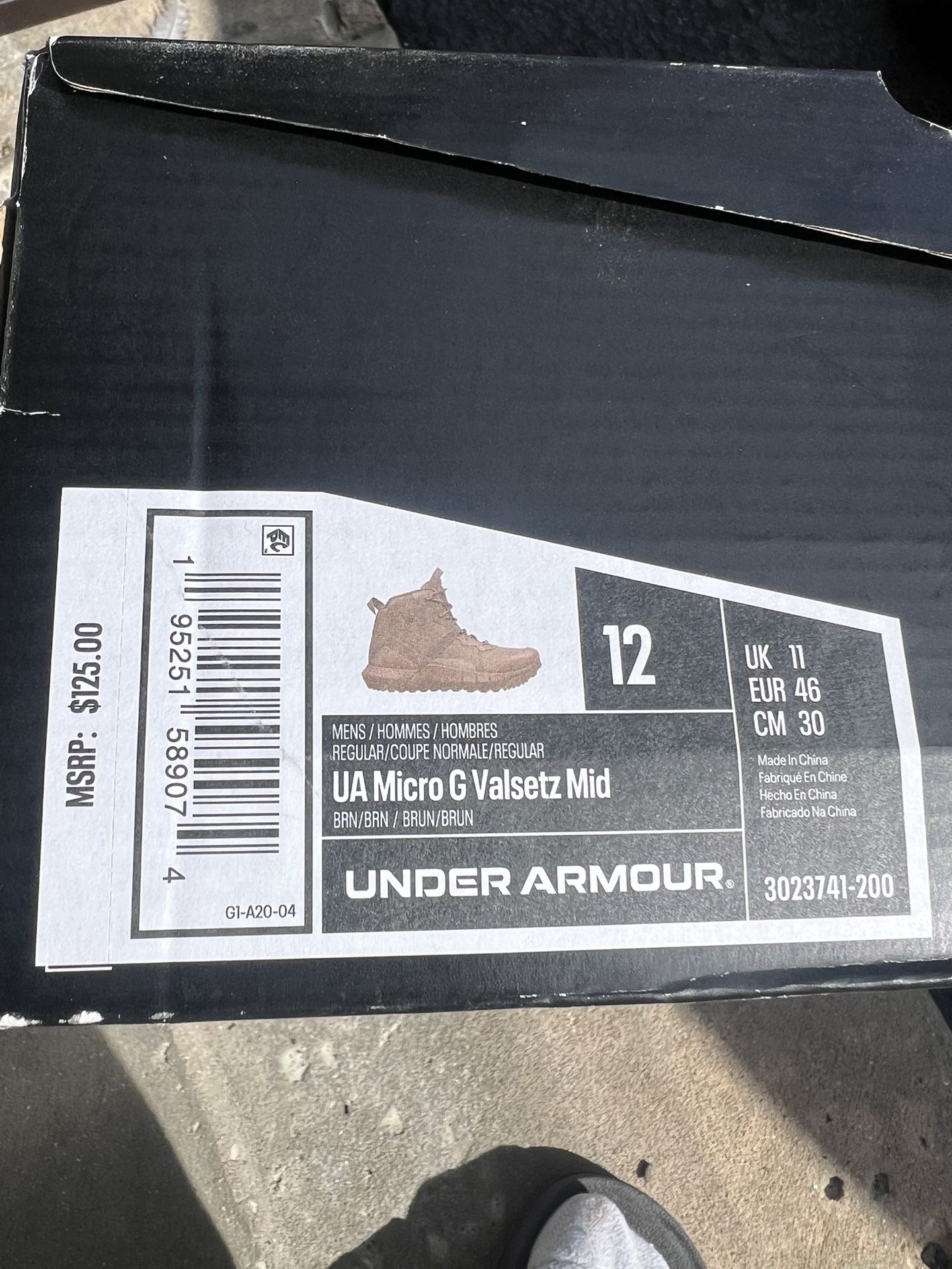 Under Armour Boots Size 12