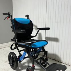 Silla De Ruedas/: Transporte Chair New!!