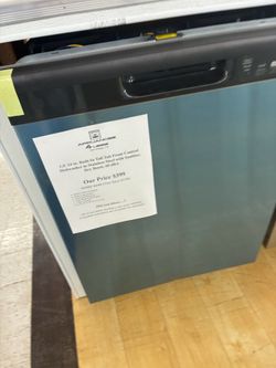 $399 GE 24-Inch Built-In Stainless Steel Dishwasher