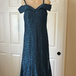 Lacy Blue Dress 