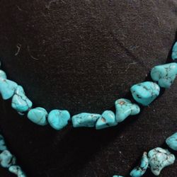 Turquoise Native Long Necklace 