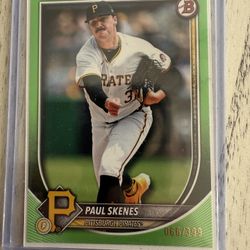 Paul Skenes Neon Green Refractor 66/399