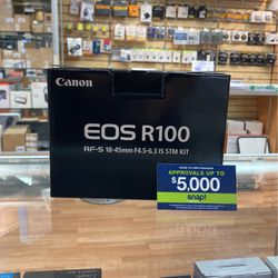 Canon EOS R100 RF-S F4.5-6.3