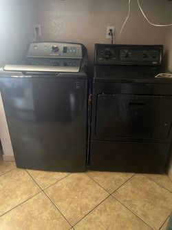 GE Top Load Washer and Dryer Set