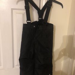 Black Ski Bib Unisex Size 2T