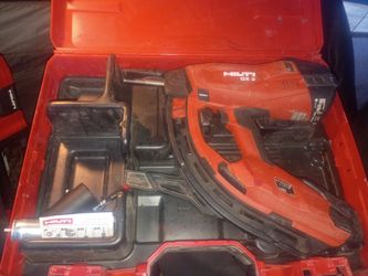 Hilti gas nailer