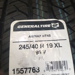 Brand New Tire 245/40R19