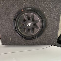 10” Kicker Subwoofer 
