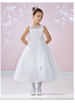 Flower girl Communion dress