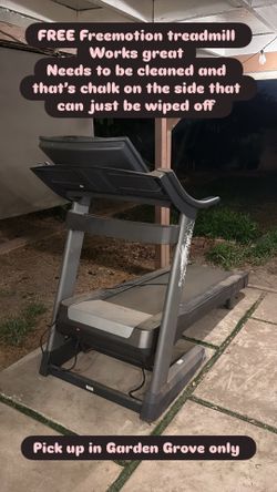 FREE Freemotion treadmill