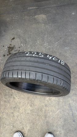 225 40 18 single tire Michelin