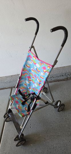 Cosco Umbrella Baby Stroller with Rainbow Print