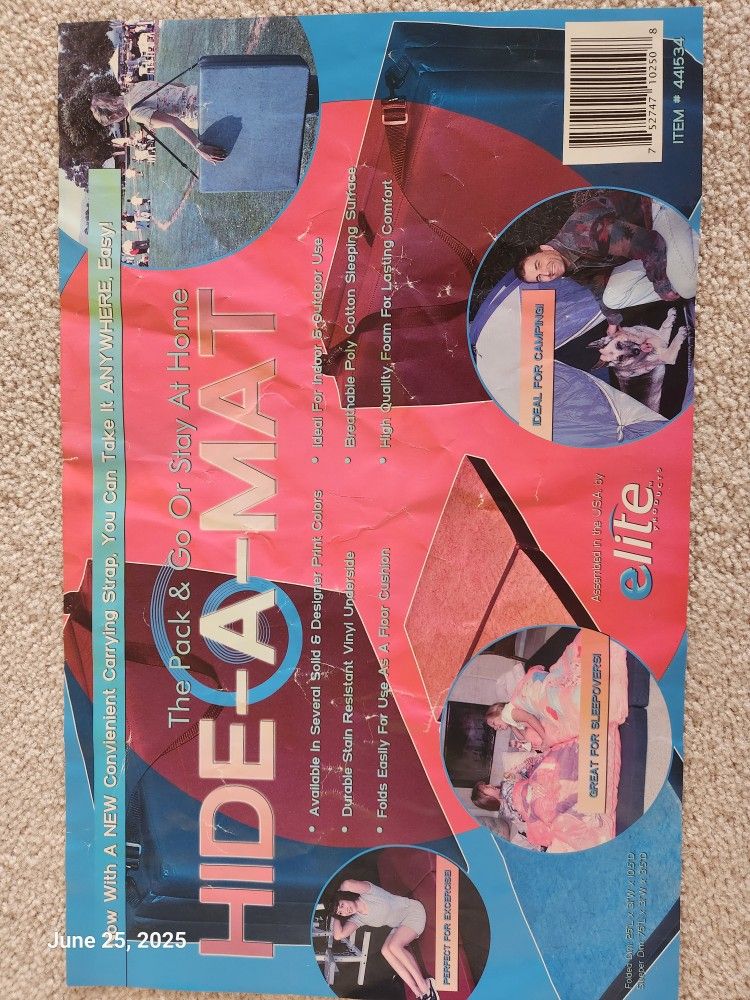 Hide-a-mat, Set Of 3
