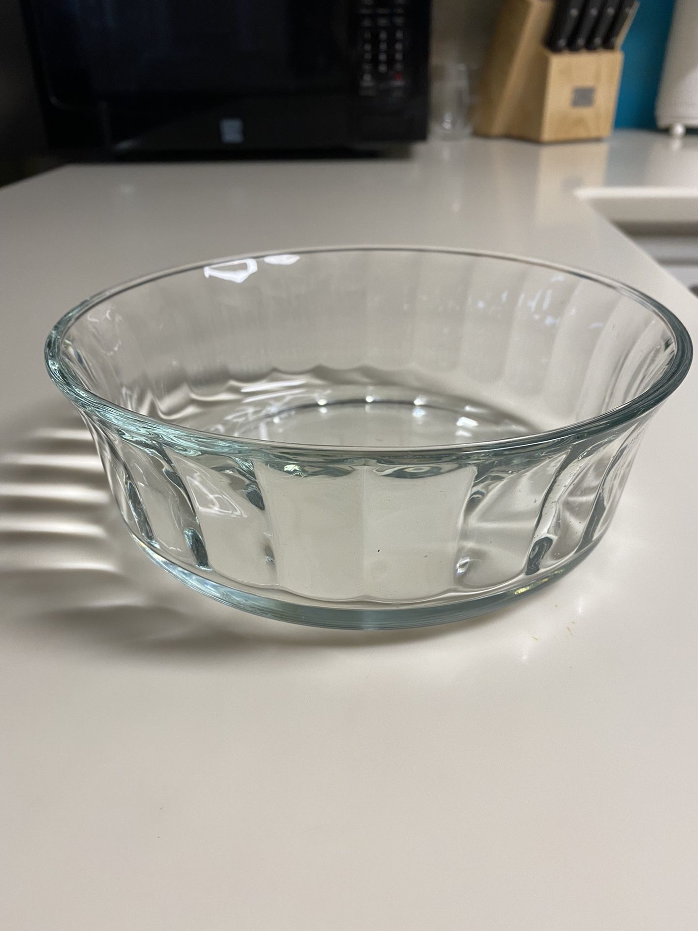 Textured Glass Bowl