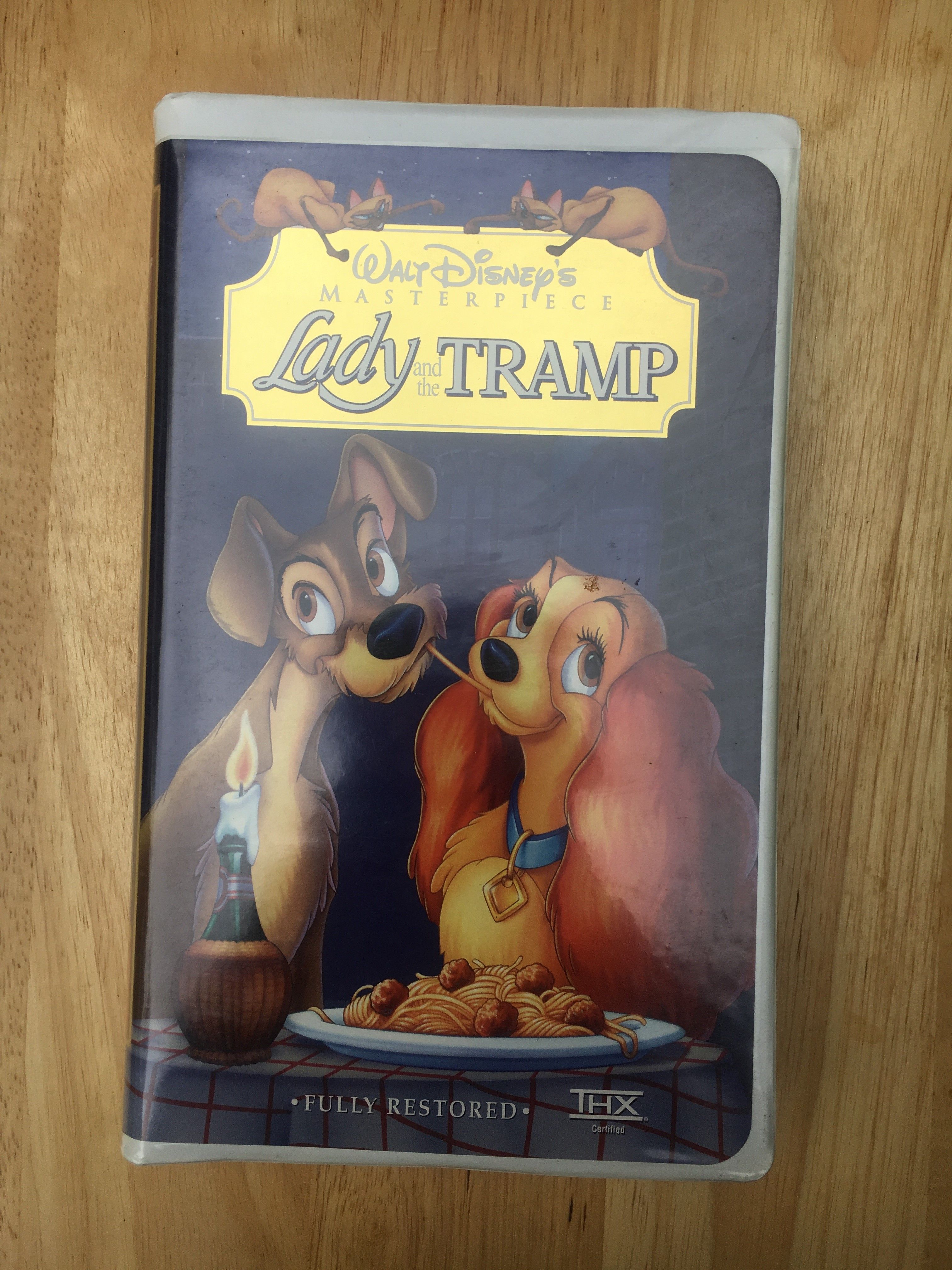 Walt Disney's Masterpiece Collection, Lady and the Tramp, VHS, #14673