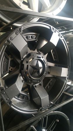 20x9 Rockstar 2 blk 8x6.5 6x5.5/135