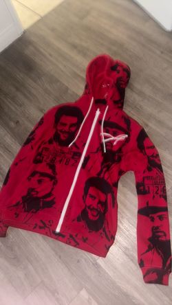 Red asaali hoodie