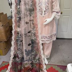 Pakistani Cotton Party Wear Dress