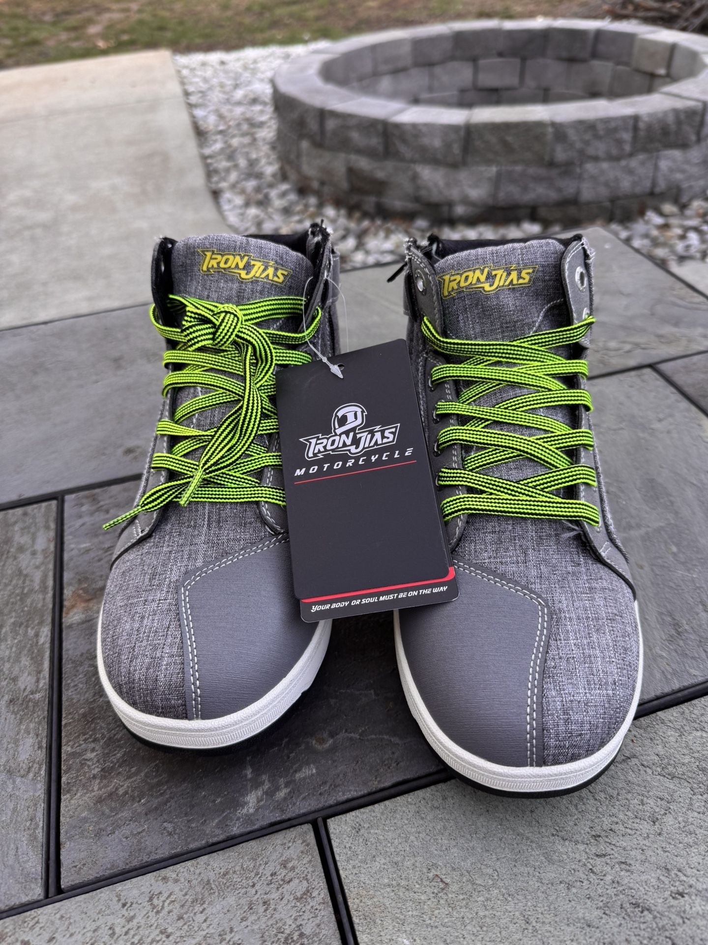 Motorcycle Boots IRON JIA’S Breathable Anti-slip Riding Boots