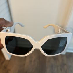 Authentic Versace White Women Sunglasses 
