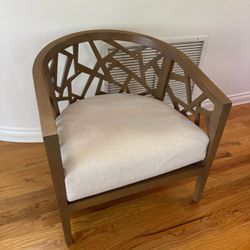 Crate & Barrel Club Chair