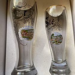 His And Her’s  Glasses 14k Gold Rim