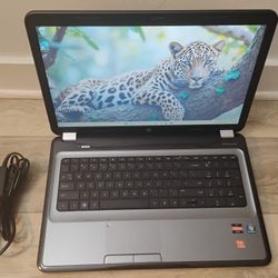 Large 17" HP Laptop w/Windows 11 Pro & Microsoft Office 