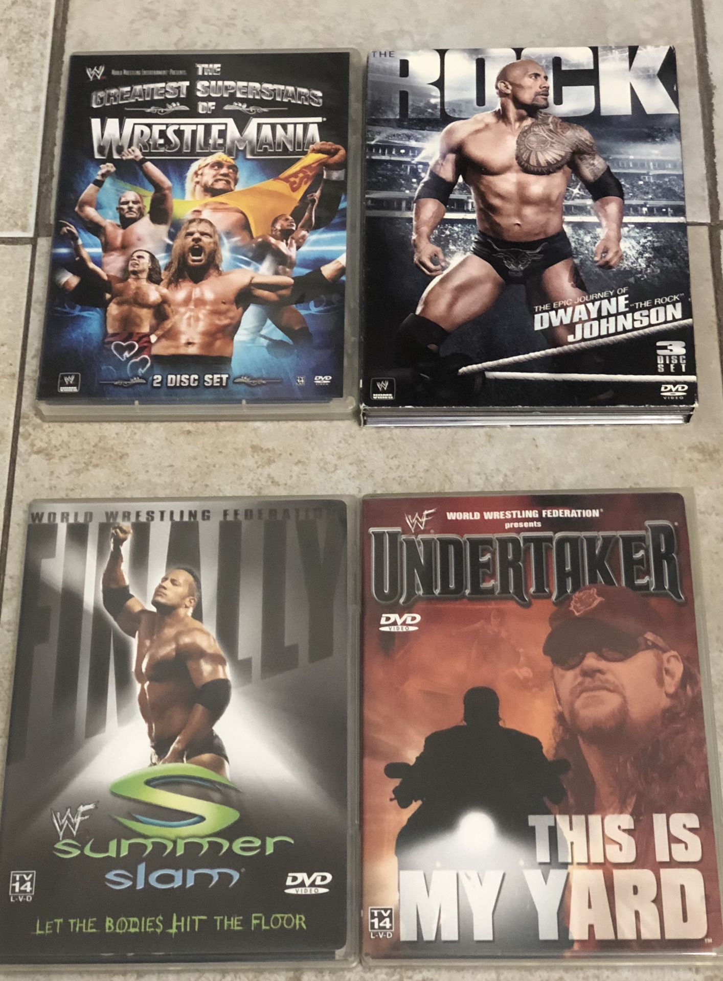 WWE Exclusive DVDs