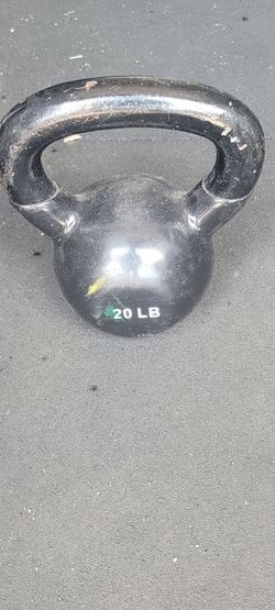 Kettlebell-20lbs Cash or Zelle