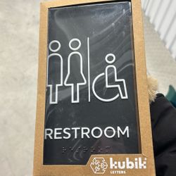 Restroom Sign