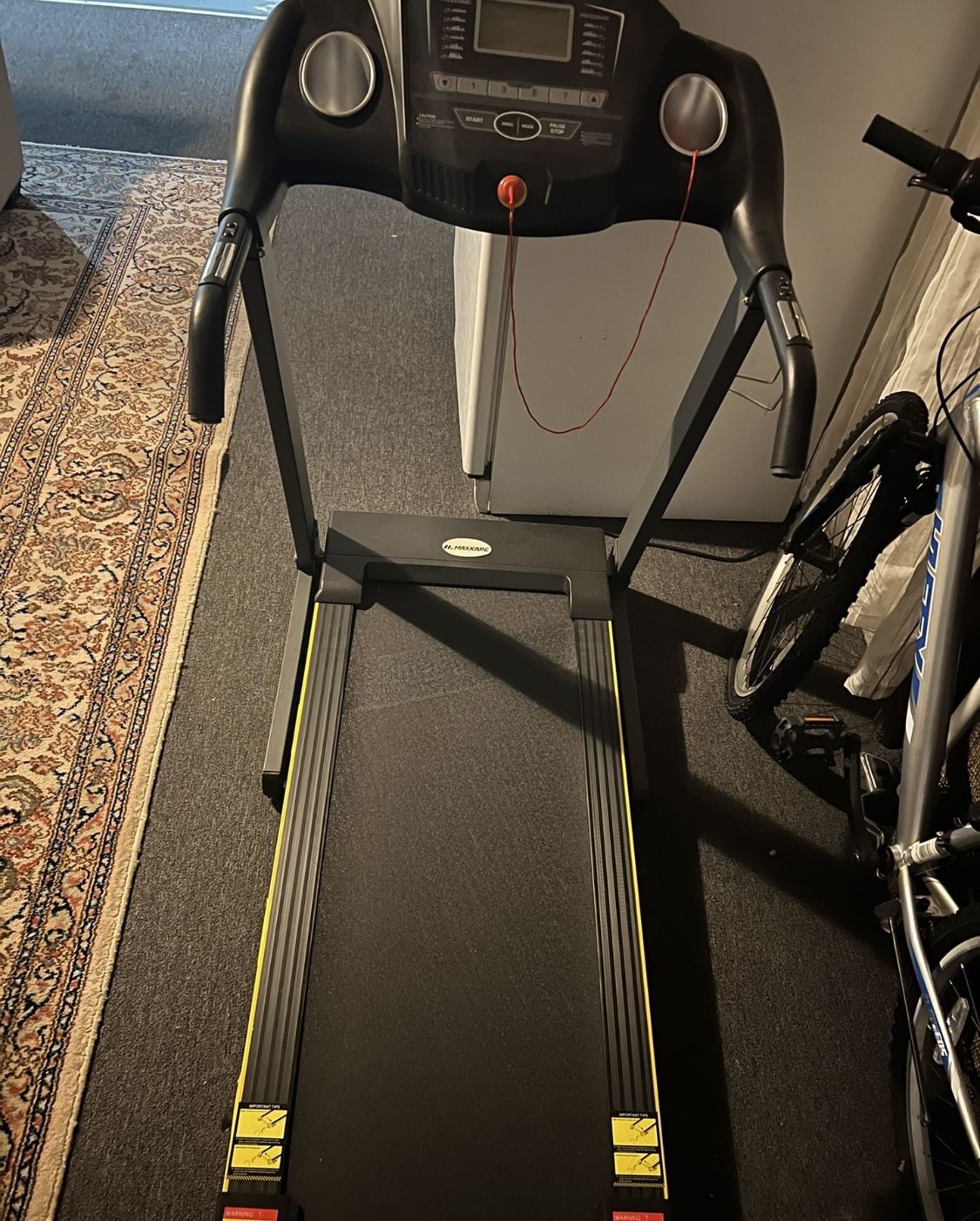 MaxCare Folding Electric Treadmill