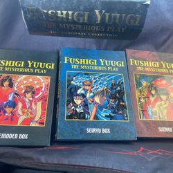 🔥 Fushigi Yuugi (The Mysterious Play) Classic DVD Box Set Collection! 🔥